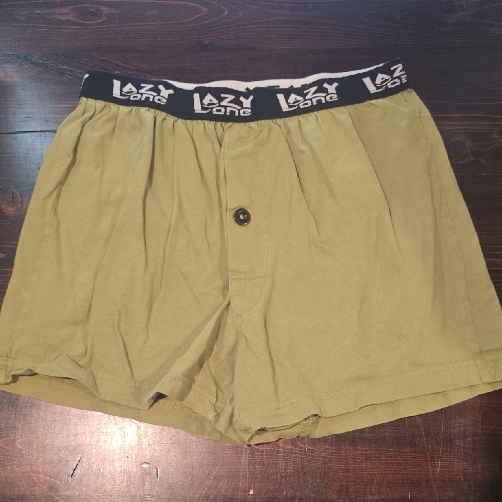 Lazy One "Beware Natural Gas" Funny Cotton Boxers - Size Large - Picture 2 of 3